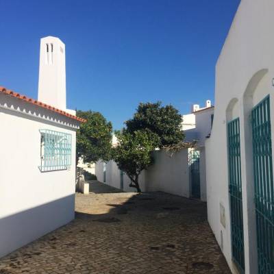 House with 4 bedrooms in Alvor with wonderful sea view furnished garden and WiFi 200 m from the beach