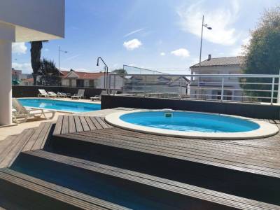 Apartment with 3 bedrooms in Sao Martinho do Porto with wonderful city view shared pool furnished balcony 250 m from the beach