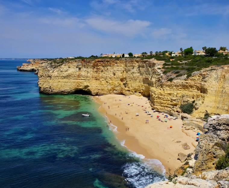 Praia do Vale de Centeanes - Carvoeiro | The Algarve Beaches | Portugal ...